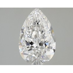 Diament laboratoryjny szlif gruszkowy, 1.53ct, VVS2, E, IGI LG685531235