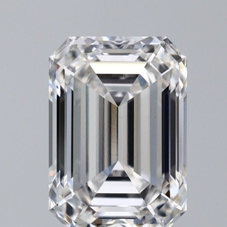 Diament laboratoryjny szlif szmaragdowy, 1.57ct, VVS2, E, IGI LG639472499