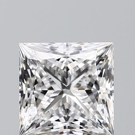 Diament laboratoryjny szlif princess, 1.08ct, VVS2, E, IGI 640402737