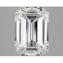 Diament laboratoryjny szlif szmaragdowy, 2ct, VVS2, D, IGI LG756589453