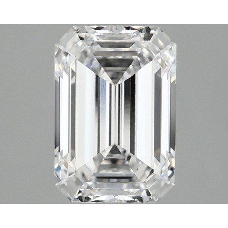 Diament laboratoryjny szlif szmaragdowy, 2ct, VVS2, D, IGI LG756589453