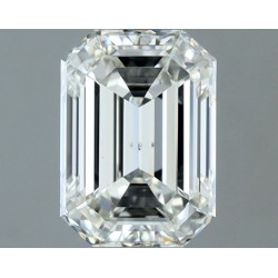 Diament szlif szmaragdowy, 1.5ct, VS1, H, IGI 732579357