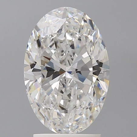 Diament laboratoryjny szlif owalny, 2.5ct, VVS2, E, IGI LG752557167