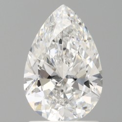 Diament laboratoryjny szlif gruszkowy, 1.55ct, VVS2, E, IGI LG756510053