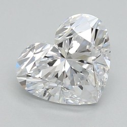Diament laboratoryjny serce, 1.26ct, VVS2, D, IGI LG757542081