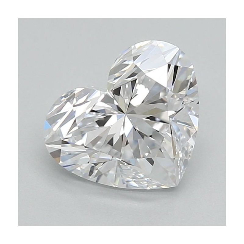 Diament laboratoryjny serce, 1.26ct, VVS2, D, IGI LG757542081