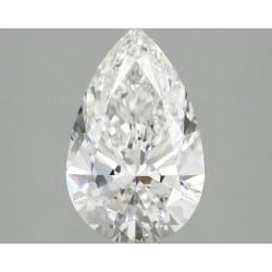 Diament laboratoryjny szlif gruszkowy, 2.01ct, VVS2, E, IGI LG758531396