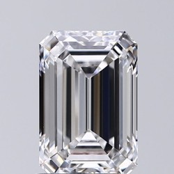 Diament laboratoryjny szlif szmaragdowy, 1.5ct, VVS2, E, IGI LG618406607