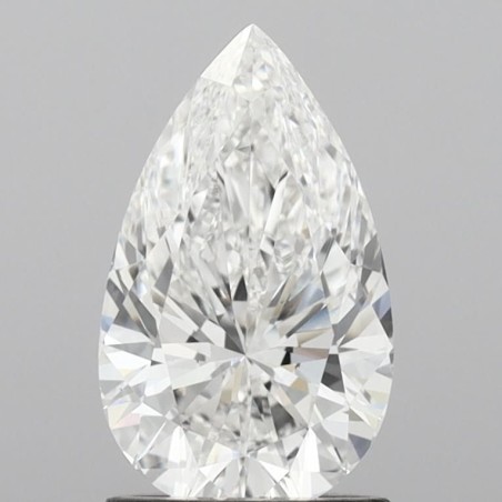 Diament laboratoryjny szlif gruszkowy, 1.53ct, VVS2, E, IGI LG734540875