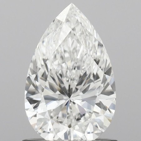 Diament laboratoryjny szlif gruszkowy, 1.08ct, VVS2, E, IGI LG734539055