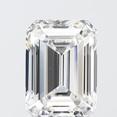 Diament laboratoryjny szlif szmaragdowy, 2.1ct, VVS2, E, IGI LG752549503