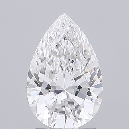 Diament laboratoryjny szlif gruszkowy, 1.48ct, VVS2, E, IGI LG755524669