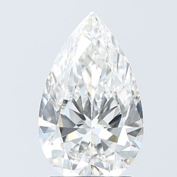 Diament laboratoryjny szlif gruszkowy, 2.1ct, VVS2, E, IGI LG740506936