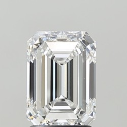 Diament laboratoryjny szlif szmaragdowy, 2ct, VVS2, D, IGI LG741584926