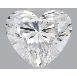 Diament laboratoryjny serce, 1.06ct, VVS2, D, IGI LG592355578