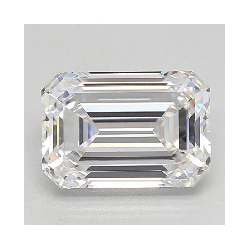 Diament laboratoryjny szlif szmaragdowy, 2.06ct, VVS2, E, GIA 2487439990