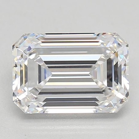 Diament laboratoryjny szlif szmaragdowy, 2.06ct, VVS2, E, GIA 2487439990