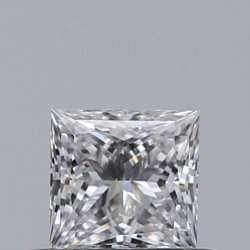 Diament szlif princess, 0.4ct, VS2, D, GIA 5503427457