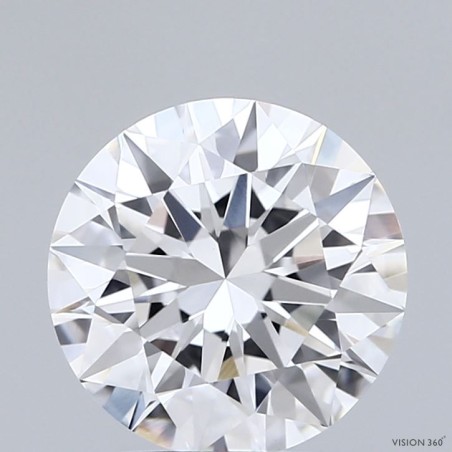 Diament laboratoryjny szlif okrągły, 2.51ct, VVS2, E, IGI LG754581812