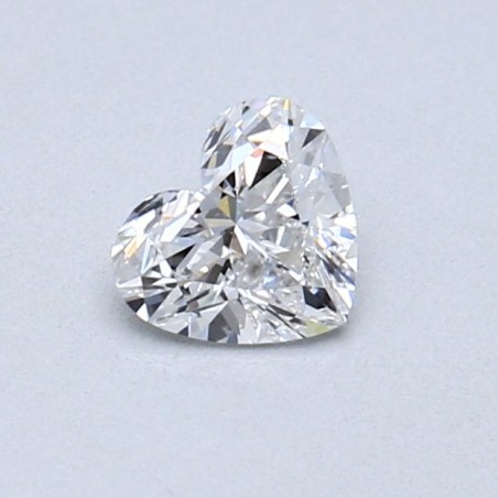 Diament serce, 0.4ct, VS1, E, GIA 2526502540