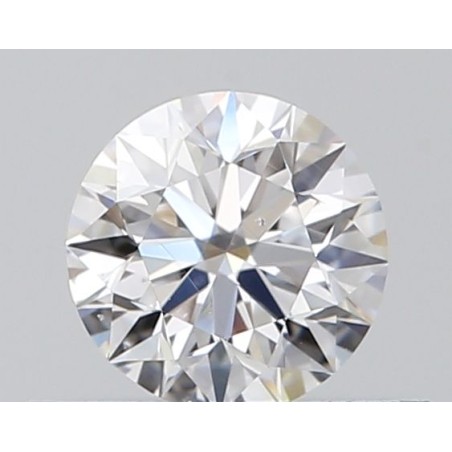 Diament szlif okrągły, 0.37ct, SI1, D, GIA 2526116283