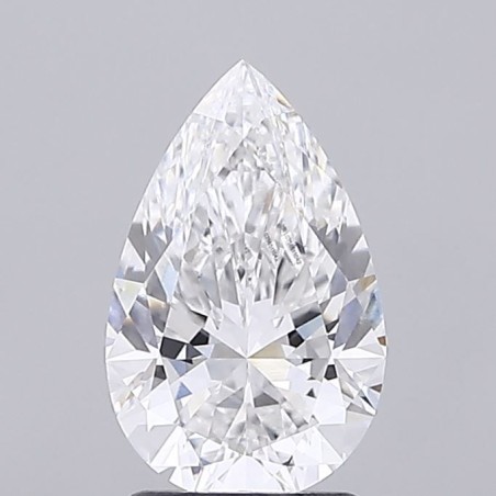 Diament laboratoryjny szlif gruszkowy, 2.1ct, VVS2, E, IGI LG756511042