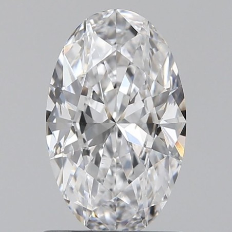 Diament szlif owalny, 0.9ct, SI1, D, GIA 2527383554