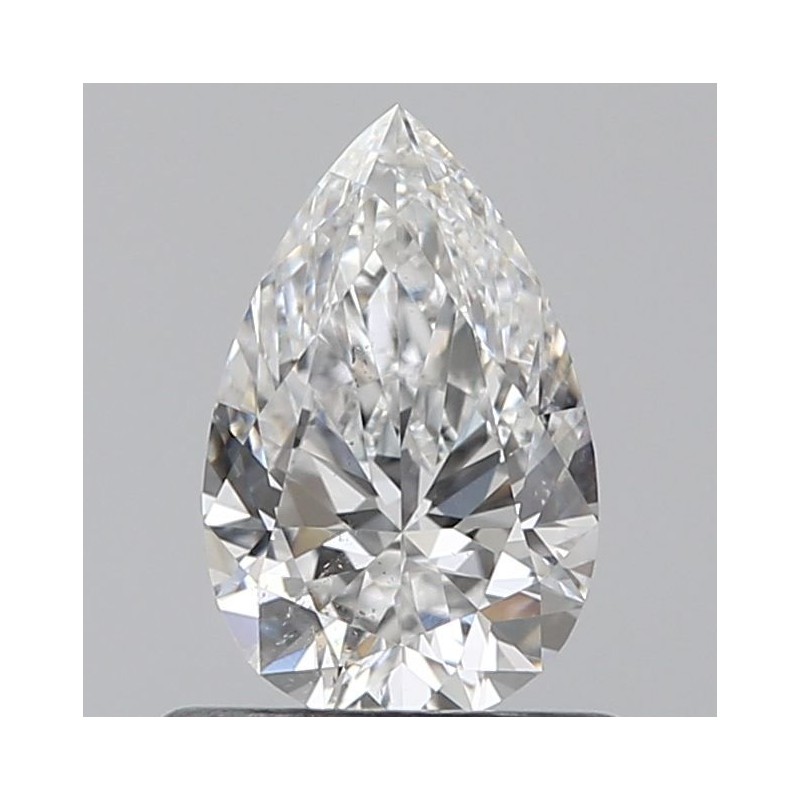 Diament szlif gruszkowy, 0.6ct, SI1, E, GIA 7526654580