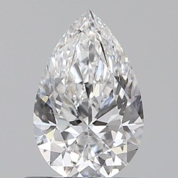 Diament szlif gruszkowy, 0.6ct, SI1, D, GIA 5523677212