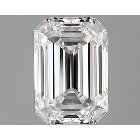 Diament laboratoryjny szlif szmaragdowy, 1.29ct, VVS1, E, IGI LG742512998