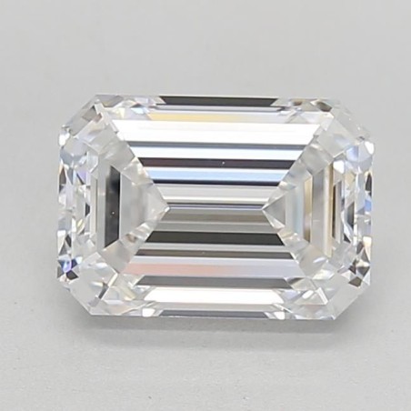 Diament laboratoryjny szlif szmaragdowy, 2.58ct, VVS2, E, GIA 2477863931