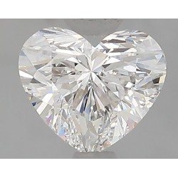 Diament serce, 1.31ct, VS2, E, GIA 6233593846