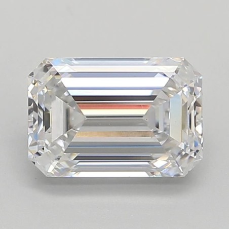 Diament laboratoryjny szlif szmaragdowy, 2.63ct, VVS2, E, GIA 5483038890