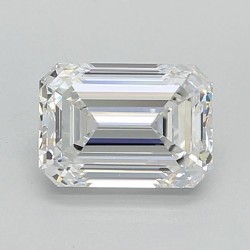 Diament laboratoryjny szlif szmaragdowy, 2.09ct, VVS2, E, GIA 5483052601