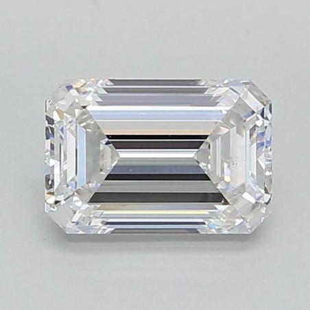 Diament laboratoryjny szlif szmaragdowy, 2.05ct, VVS2, E, GIA 6485150210