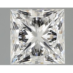 Diament laboratoryjny szlif princess, 1.62ct, VVS2, E, IGI LG745521739