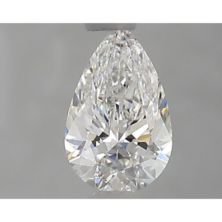 Diament szlif gruszkowy, 0.6ct, SI2, F, GIA 6511380028