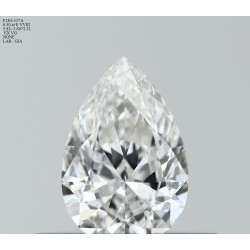 Diament szlif gruszkowy, 0.3ct, VVS2, E, GIA 1529293205