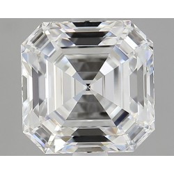 Diament laboratoryjny asscher, 2.85ct, VVS2, E, IGI LG752561891