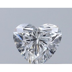Diament serce, 0.38ct, VVS2, E, GIA 6522454418