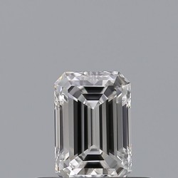 Diament szlif szmaragdowy, 0.39ct, VS1, E, GIA 1513747773