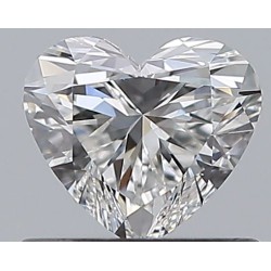 Diament serce, 0.47ct, VVS1, F, GIA 2516487984