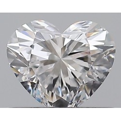 Diament serce, 0.43ct, VVS2, D, GIA 7512622627