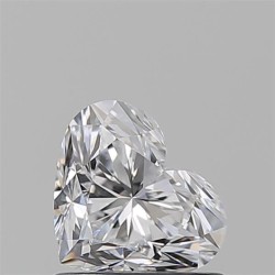 Diament serce, 0.9ct, VS2, D, GIA 2516508230