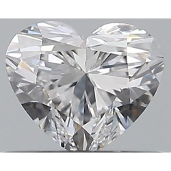 Diament serce, 0.41ct, VVS1, D, GIA 6511529109