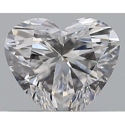 Diament serce, 0.41ct, VVS2, D, GIA 7511456736