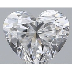 Diament serce, 0.47ct, VVS2, D, GIA 1517663619