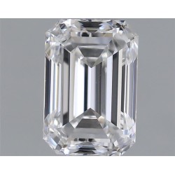 Diament szlif szmaragdowy, 0.6ct, VVS2, E, GIA 2496306256