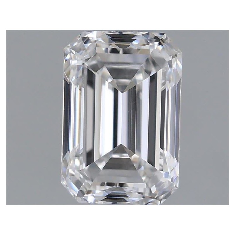 Diament szlif szmaragdowy, 0.6ct, VVS2, E, GIA 2496306256