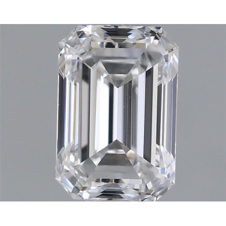 Diament szlif szmaragdowy, 0.6ct, VVS2, E, GIA 2496306256